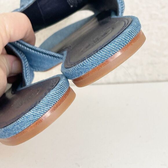 TORY BURCH Annabelle Bow Slides Size 9.5 - Picture 9 of 14